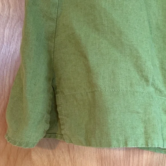 IXIMO 100% Linen A line tank summer capsule minimalist quiet luxury basic szM - Picture 5 of 8